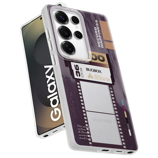Designer Cover Case with Customizable Transparent Slot for Personalised Photos For Samsung S25 Ultra 5G