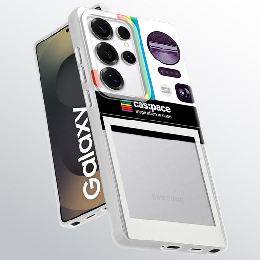 Designer Cover Case with Customizable Transparent Slot for Personalised Photos For Samsung S25 Ultra 5G