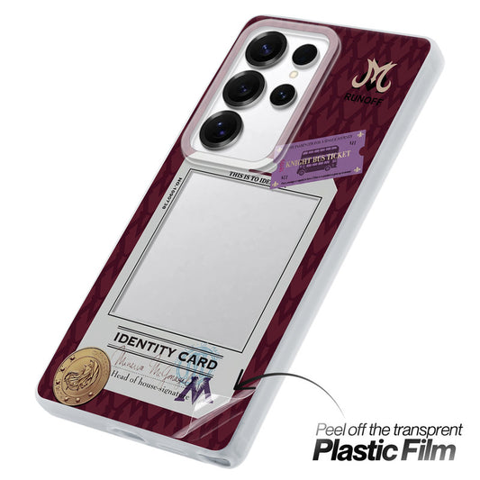 Designer Cover Case with Customizable Transparent Slot for Personalised Photos For Samsung S25 Ultra 5G