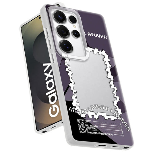 Designer Cover Case with Customizable Transparent Slot for Personalised Photos For Samsung S25 Ultra 5G