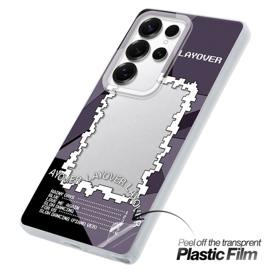 Designer Cover Case with Customizable Transparent Slot for Personalised Photos For Samsung S25 Ultra 5G