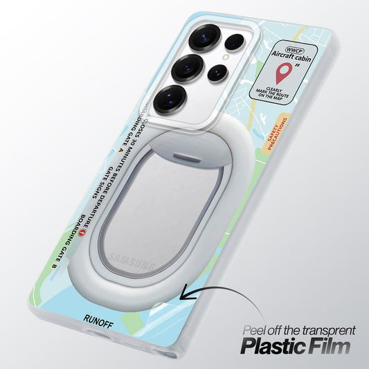 Designer Cover Case with Customizable Transparent Slot for Personalised Photos For Samsung S25 Ultra 5G