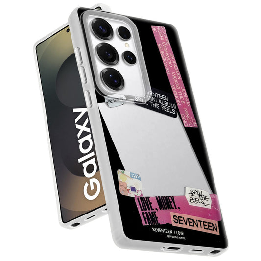 Designer Cover Case with Customizable Transparent Slot for Personalised Photos For Samsung S25 Ultra 5G