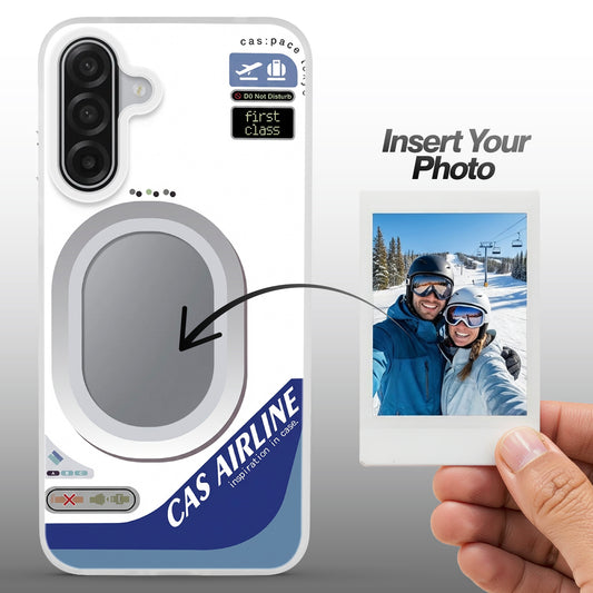 Designer Cover Case with Customizable Transparent Slot for Personalised Photos For Samsung A17 5G