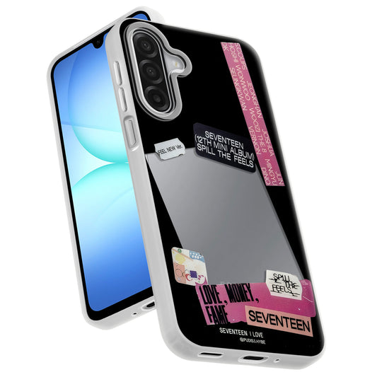 Designer Cover Case with Customizable Transparent Slot for Personalised Photos For Samsung A17 5G