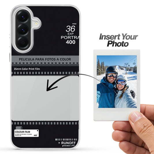 Designer Cover Case with Customizable Transparent Slot for Personalised Photos For Samsung A56 5G