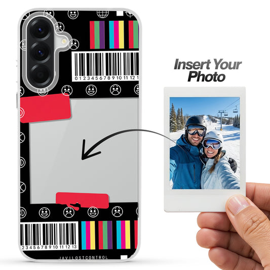Designer Cover Case with Customizable Transparent Slot for Personalised Photos For Samsung A56 5G