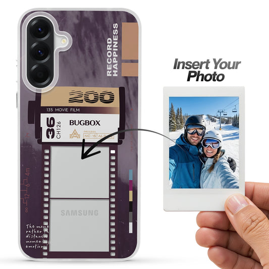Designer Cover Case with Customizable Transparent Slot for Personalised Photos For Samsung A56 5G