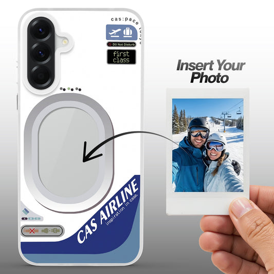 Designer Cover Case with Customizable Transparent Slot for Personalised Photos For Samsung A56 5G