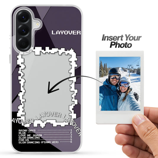 Designer Cover Case with Customizable Transparent Slot for Personalised Photos For Samsung A56 5G
