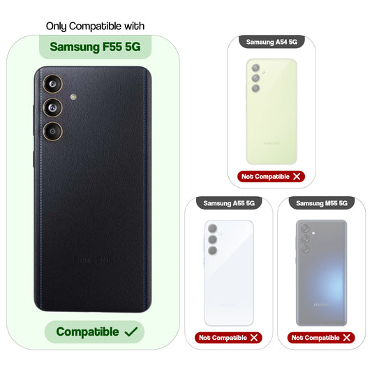 Transparent Edge Hard Case For Samsung F55 5G