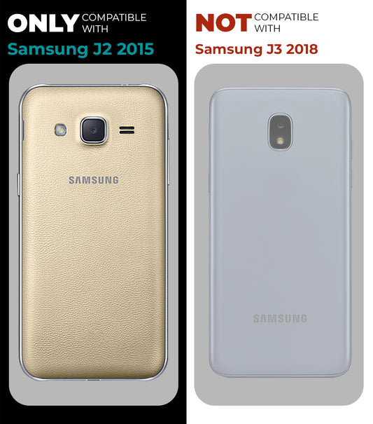 Premium Acrylic Transparent Back Cover for Samsung J2 2015