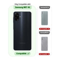 Compatibility guide showing the back cover designed only for Samsung M07.