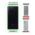 Clear hard back case compatibility guide showing fit for Samsung S10 Lite 5G and not compatible with other models