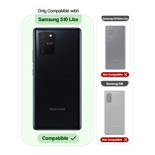 Crystal Clear Hard Anti-Yellow Transparent Back Cover Case For Samsung S10 Lite