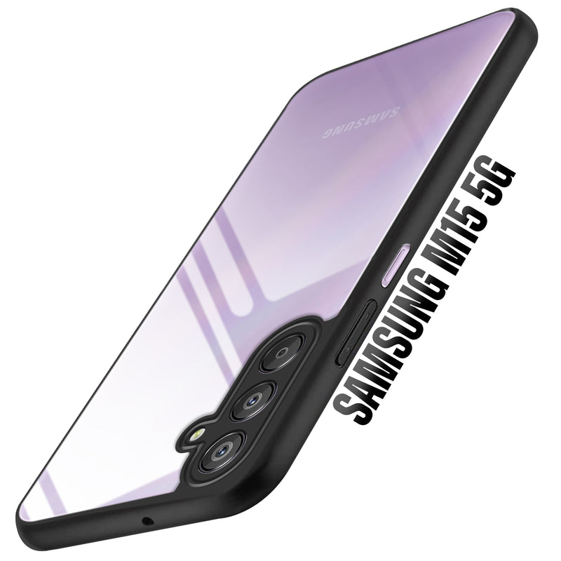 Soft Frame Clear Case For Samsung M15 5G