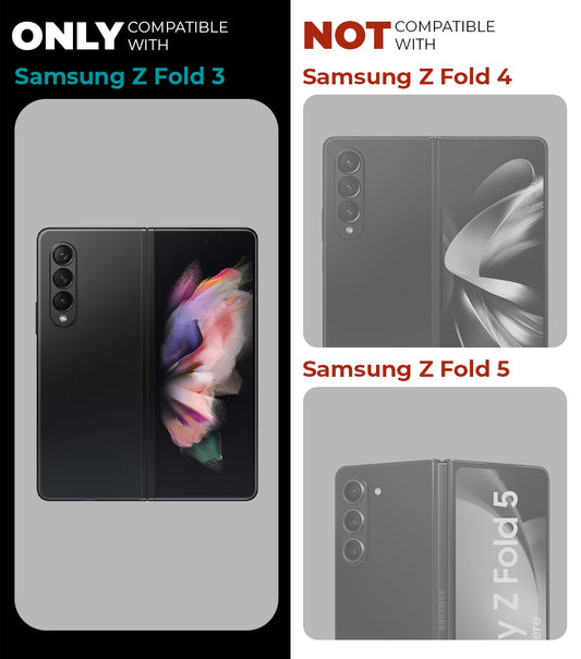 Anti-Yellowing Clear Case For Samsung Z Fold 3