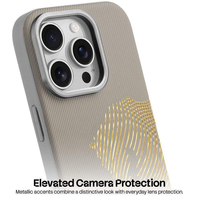 Premium Horse Textured MagSafe Case for Apple iPhone 15 Pro Max with Metallic Camera Protection & Microfiber Lining