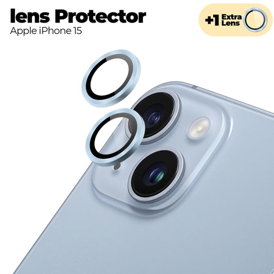 Camera Lens Protector For Apple iPhone 15, HD Clear Lens Guard