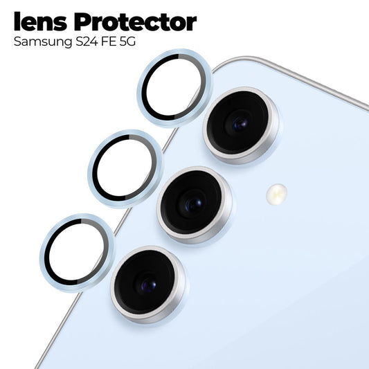 Camera Lens Protector For Samsung S24 FE 5G, HD Clear Lens Guard