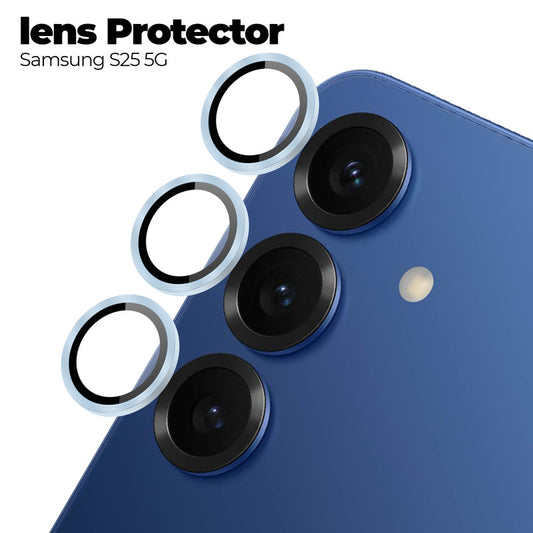 Camera Lens Protector For Samsung S25 5G, HD Clear Lens Guard