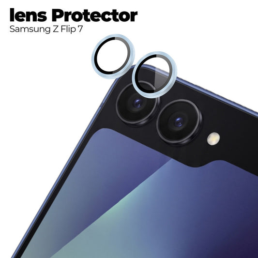 Camera Lens Protector For Samsung Z Flip 7, HD Clear Lens Guard
