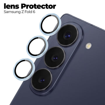 Camera Lens Protector For Samsung Z Fold 6, HD Clear Lens Guard