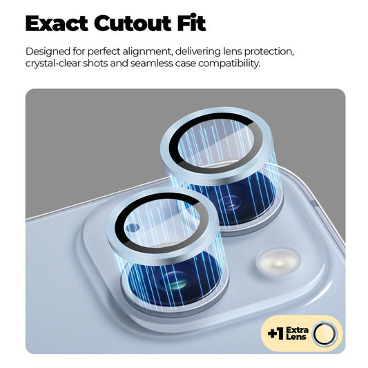 Camera Lens Protector For Apple iPhone 15 Plus, HD Clear Lens Guard