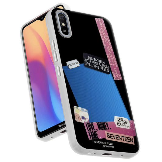 Designer Cover Case with Customizable Transparent Slot for Personalised Photos For Redmi 9A