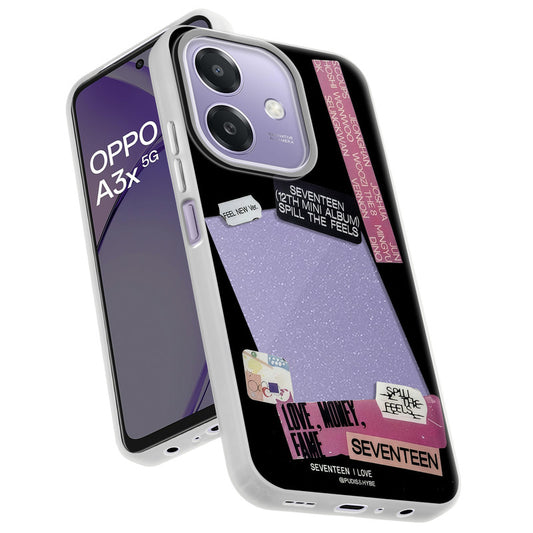 Designer Cover Case with Customizable Transparent Slot for Personalised Photos For Oppo A3x 5G