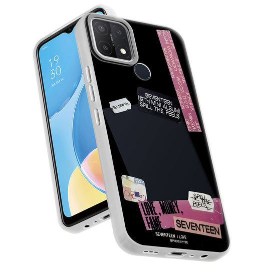 Designer Cover Case with Customizable Transparent Slot for Personalised Photos For Oppo A15S