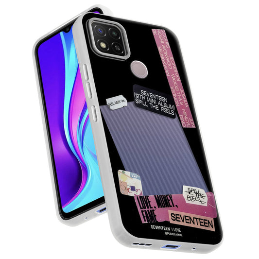 Designer Cover Case with Customizable Transparent Slot for Personalised Photos For Redmi 9