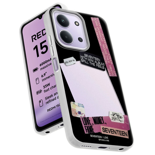 Designer Cover Case with Customizable Transparent Slot for Personalised Photos For Redmi 15C 5G