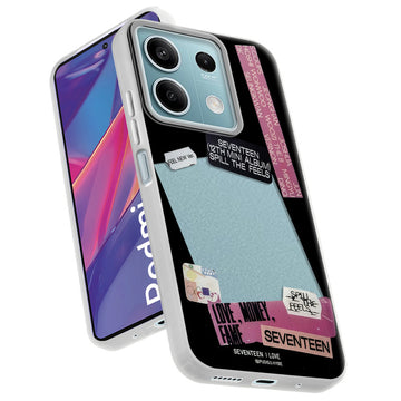 Designer Cover Case with Customizable Transparent Slot for Personalised Photos For Redmi Note 13 5G