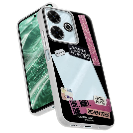 Designer Cover Case with Customizable Transparent Slot for Personalised Photos For Redmi 13 5G