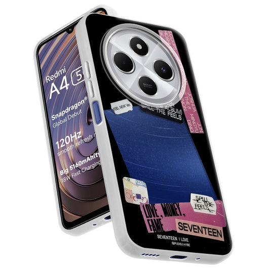 Designer Cover Case with Customizable Transparent Slot for Personalised Photos For Redmi A4 5G