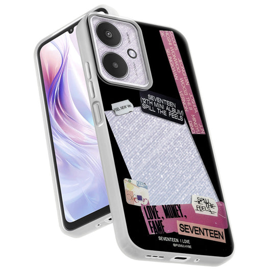Designer Cover Case with Customizable Transparent Slot for Personalised Photos For Redmi 13C 5G