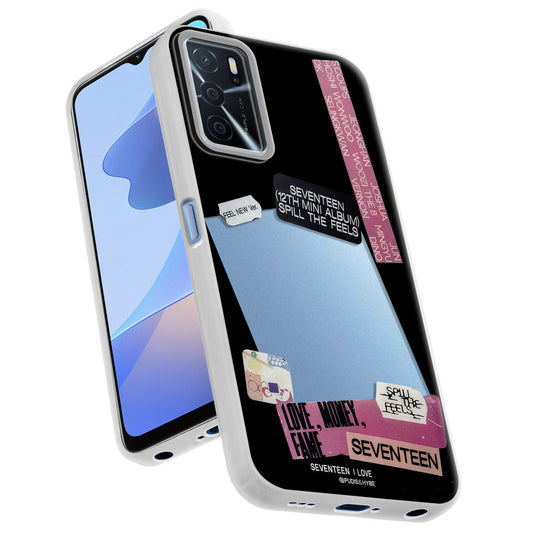 Designer Cover Case with Customizable Transparent Slot for Personalised Photos For Oppo A16