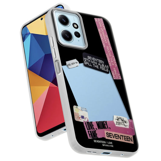 Designer Cover Case with Customizable Transparent Slot for Personalised Photos For Redmi Note 12 4G