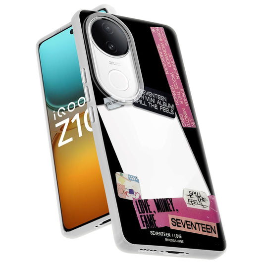 Designer Cover Case with Customizable Transparent Slot for Personalised Photos For iQOO Z10R 5G