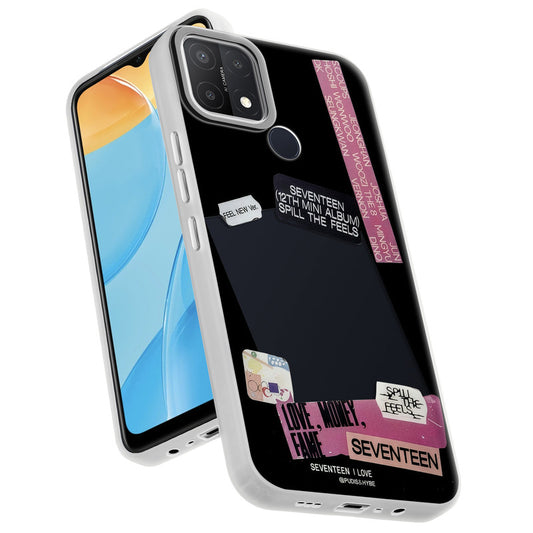 Designer Cover Case with Customizable Transparent Slot for Personalised Photos For Oppo A15