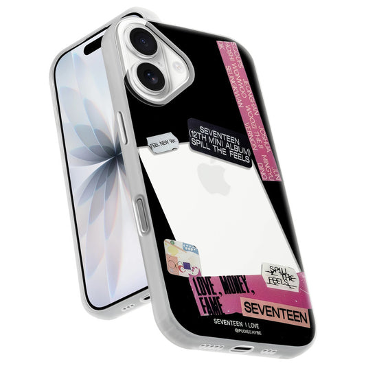 Designer Cover Case with Customizable Transparent Slot for Personalised Photos For Apple iPhone 17