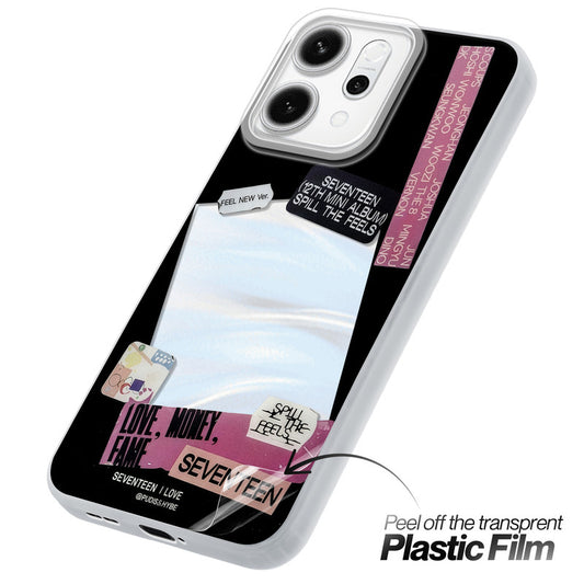 Designer Cover Case with Customizable Transparent Slot for Personalised Photos For Oppo Reno 14 5G