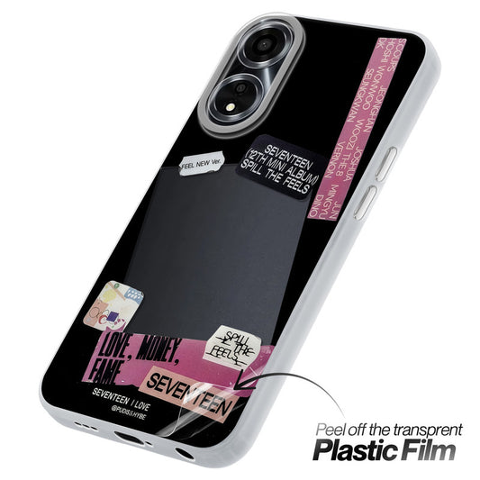 Designer Cover Case with Customizable Transparent Slot for Personalised Photos For Oppo A59 5G