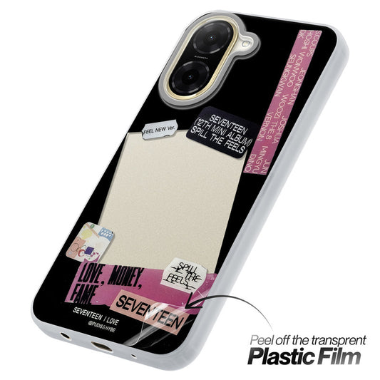 Designer Cover Case with Customizable Transparent Slot for Personalised Photos For Redmi A5