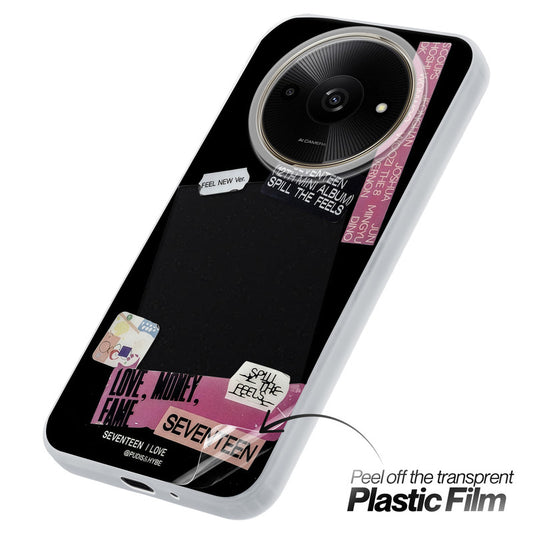 Designer Cover Case with Customizable Transparent Slot for Personalised Photos For Redmi A3X 5G
