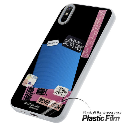 Designer Cover Case with Customizable Transparent Slot for Personalised Photos For Redmi 9i
