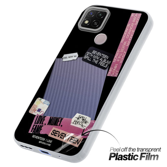 Designer Cover Case with Customizable Transparent Slot for Personalised Photos For Redmi 9C