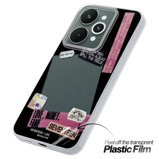 Designer Cover Case with Customizable Transparent Slot for Personalised Photos For Realme 15 Pro 5G