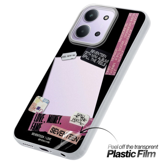 Designer Cover Case with Customizable Transparent Slot for Personalised Photos For Redmi 15C 5G